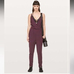 Lululemon All For It Onesie in Dark Adobe